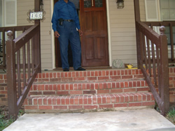 After Mudjack step repair.